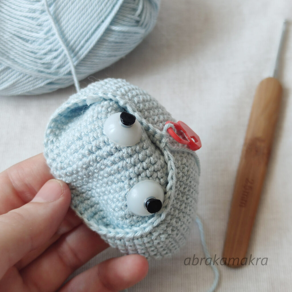 Háčkovaná medúza návod zdarma