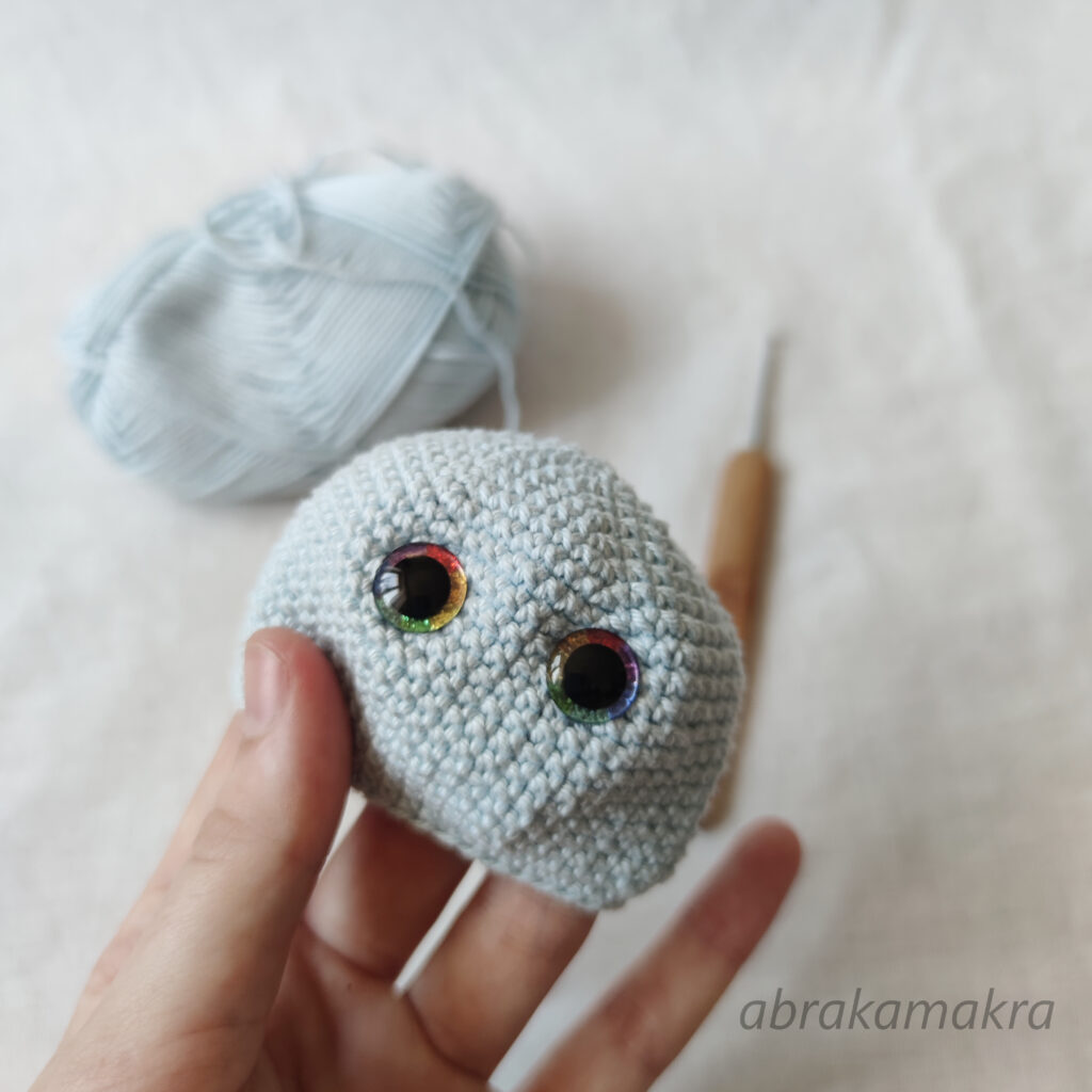 Háčkovaná medúza návod zdarma