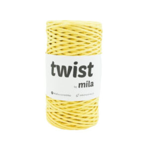 Mila Twist 3mm žlutá jasná
