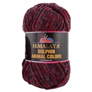 Himalaya příze Dolphin Animal Colors 83104 červená