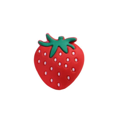 Koncovky na pletací jehlice jahoda