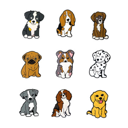 Koncovky na pletací jehlice pes