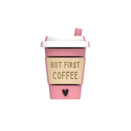 Koncovky na pletací jehlice but first coffee